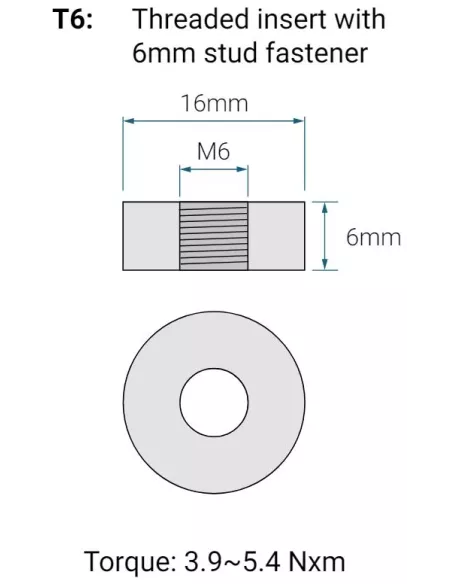 Bornes de la Batterie Power Sonic PS-12400 12V 40Ah
