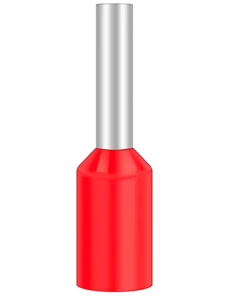 Embout à sertir 1 mm² rouge