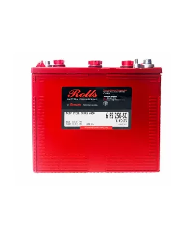 Batterie ROLLS 6FS250-SC 6V 281 Ah C20