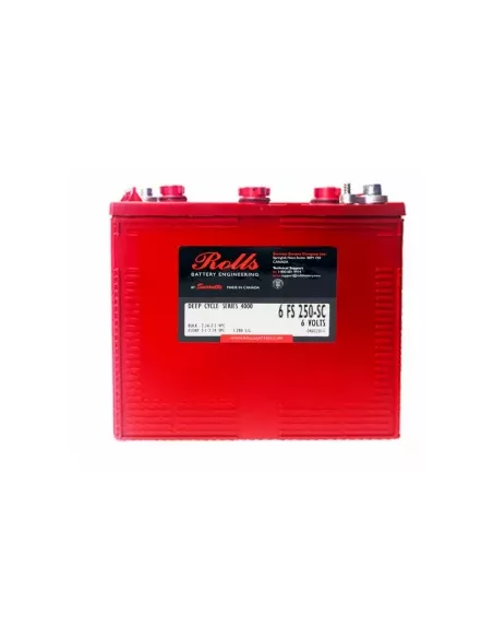 Batterie ROLLS 6FS250-SC 6V 281 Ah C20