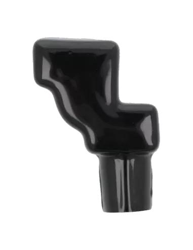 Capot PVC isolant noir pour collier double serrage