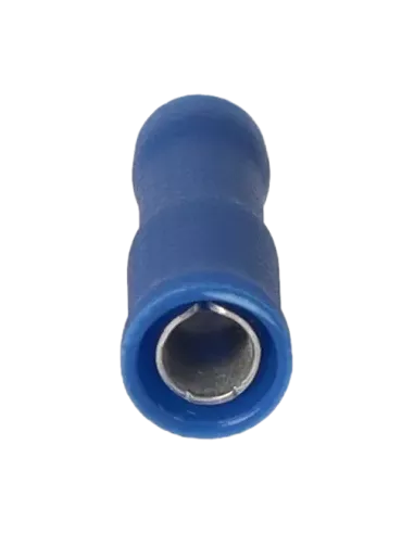 Cosse cylindrique femelle isolée 1.5 - 2.5 mm² bleu