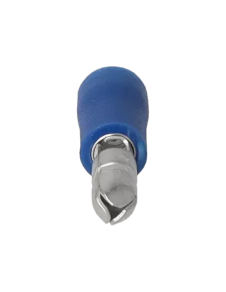 Cosse cylindrique mâle isolée 1.5 - 2.5 mm² bleu