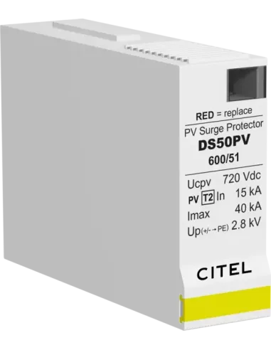 Module débrochable pour parafoudre Citel DSM50PV-600/51