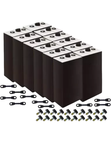 12 x Batterie de traction TAB 5PzS700 2V 700Ah C5