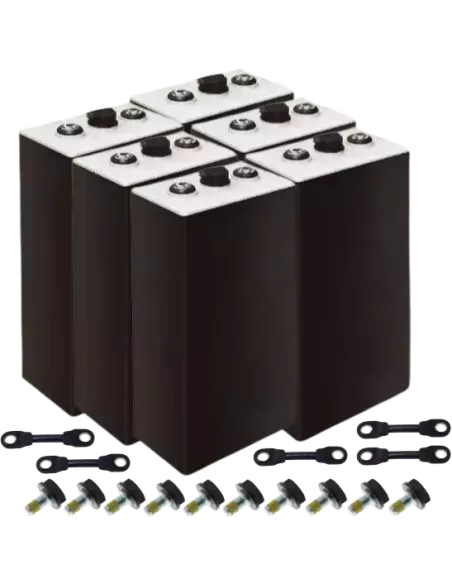 6 x Batterie de traction TAB 5PzS700 2V 700Ah C5