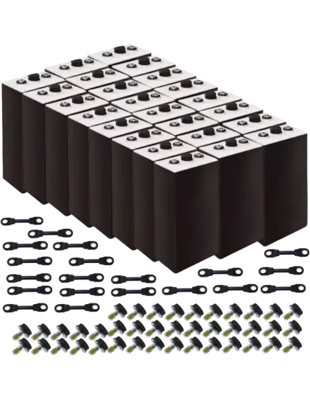 24 x Batterie de traction TAB 5PzS700 2V 700Ah C5