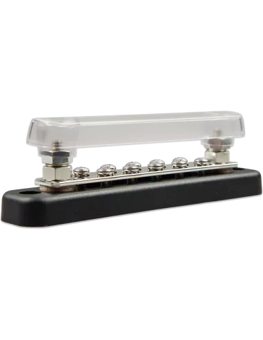 Busbar 150 A 2P avec 10 vis + capot VICTRON détail