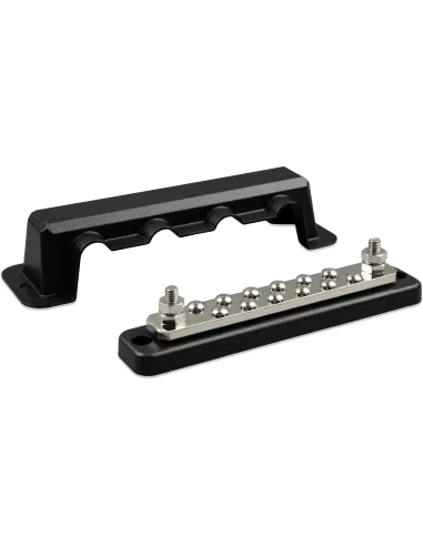 Busbar 250 A 2P avec 12 vis + capot VICTRON