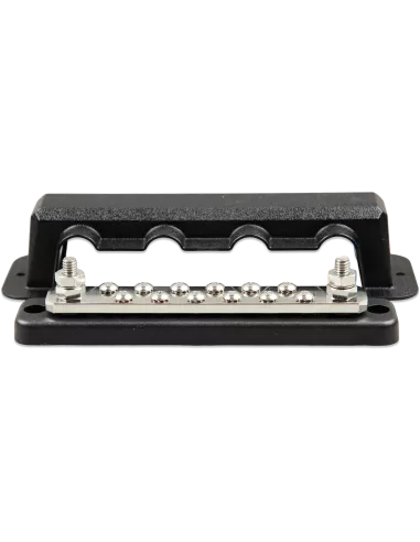 Busbar 250 A 2P avec 12 vis + capot VICTRON