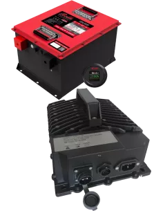 Pack Batterie Lithium G48-105LFP A-SHORT Rolls + Chargeur de batterie SPE TORO720