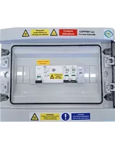 Coffret AC monophasé, 1 onduleur 6kVA
